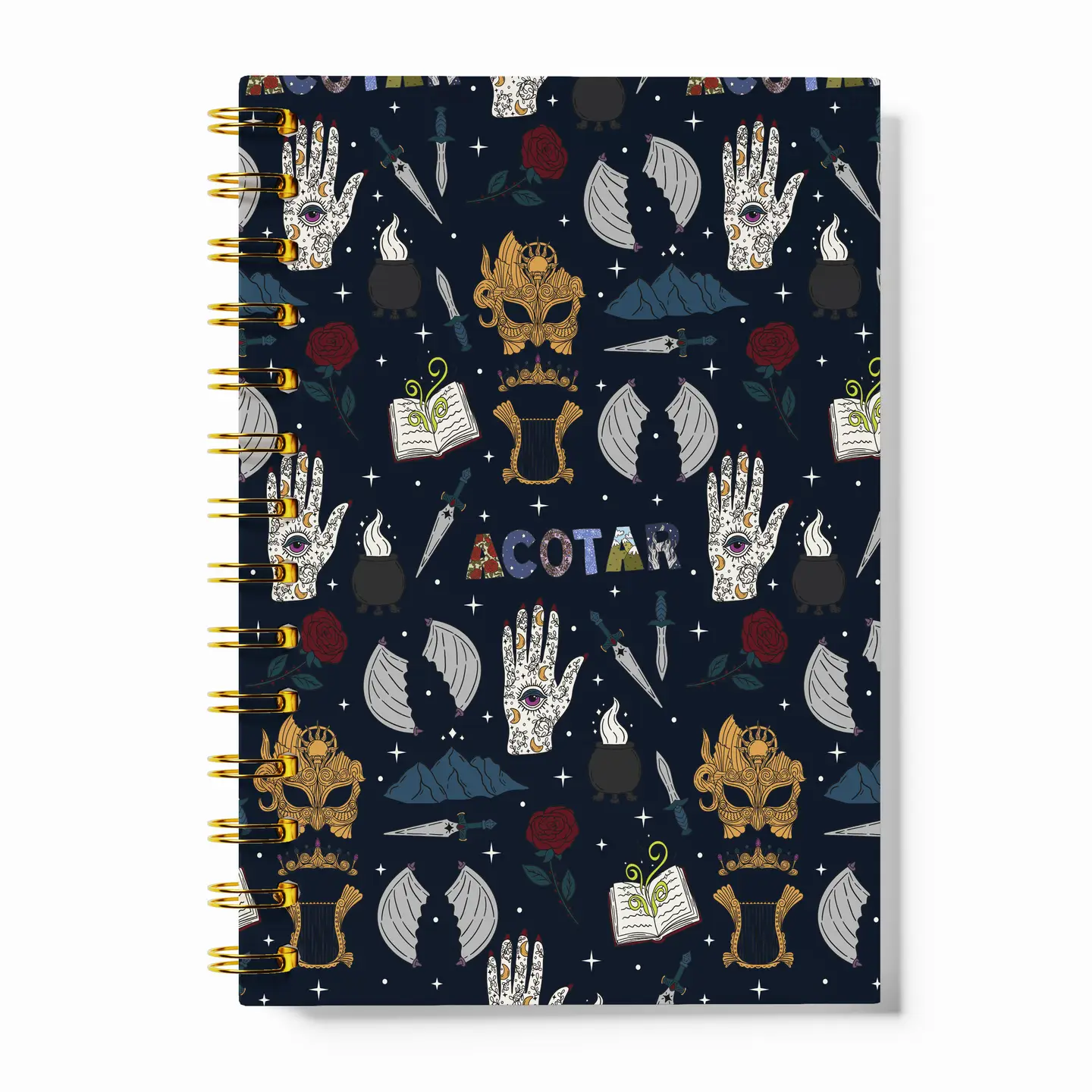ACOTAR Spiral Notebook – June Apothicaire